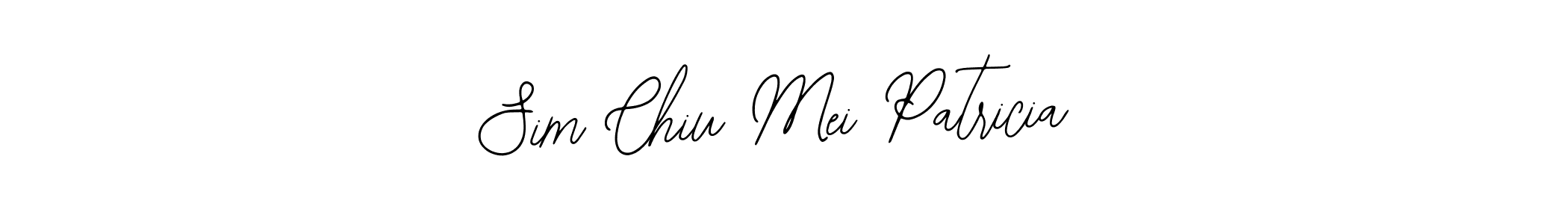 Make a beautiful signature design for name Sim Chiu Mei Patricia. With this signature (Bearetta-2O07w) style, you can create a handwritten signature for free. Sim Chiu Mei Patricia signature style 12 images and pictures png