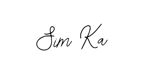 How to Draw Sim Ka signature style? Bearetta-2O07w is a latest design signature styles for name Sim Ka. Sim Ka signature style 12 images and pictures png