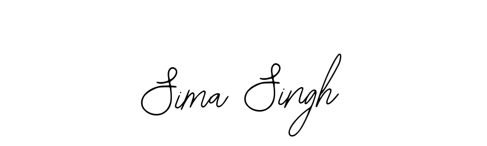 Also You can easily find your signature by using the search form. We will create Sima Singh name handwritten signature images for you free of cost using Bearetta-2O07w sign style. Sima Singh signature style 12 images and pictures png