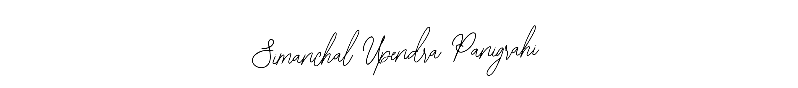 How to make Simanchal Upendra Panigrahi name signature. Use Bearetta-2O07w style for creating short signs online. This is the latest handwritten sign. Simanchal Upendra Panigrahi signature style 12 images and pictures png