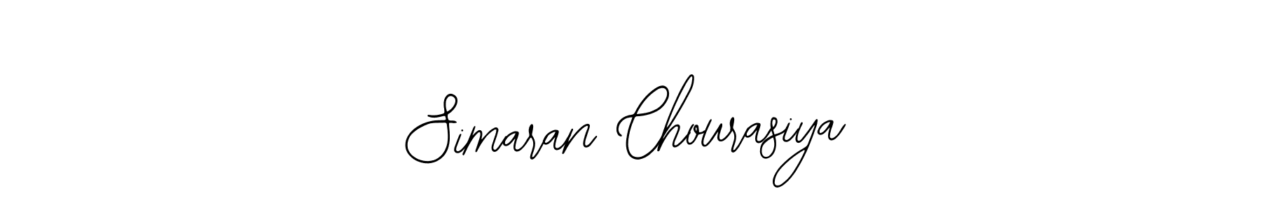 Bearetta-2O07w is a professional signature style that is perfect for those who want to add a touch of class to their signature. It is also a great choice for those who want to make their signature more unique. Get Simaran Chourasiya name to fancy signature for free. Simaran Chourasiya signature style 12 images and pictures png