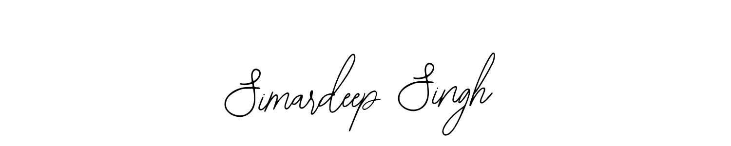 Use a signature maker to create a handwritten signature online. With this signature software, you can design (Bearetta-2O07w) your own signature for name Simardeep Singh. Simardeep Singh signature style 12 images and pictures png