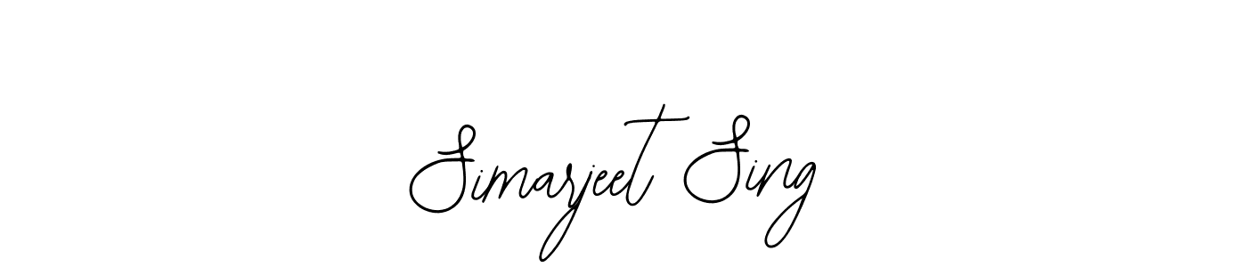 How to Draw Simarjeet Sing signature style? Bearetta-2O07w is a latest design signature styles for name Simarjeet Sing. Simarjeet Sing signature style 12 images and pictures png