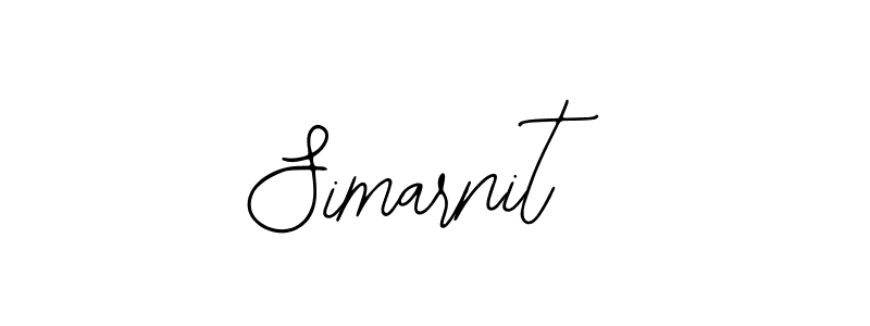 How to make Simarnit name signature. Use Bearetta-2O07w style for creating short signs online. This is the latest handwritten sign. Simarnit signature style 12 images and pictures png