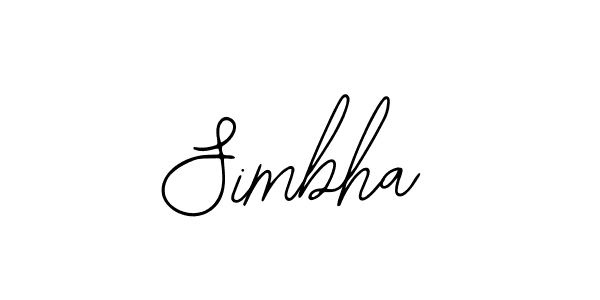 Also we have Simbha name is the best signature style. Create professional handwritten signature collection using Bearetta-2O07w autograph style. Simbha signature style 12 images and pictures png