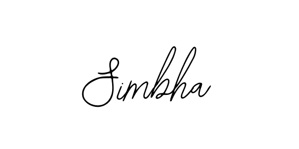 Also we have Simbha name is the best signature style. Create professional handwritten signature collection using Bearetta-2O07w autograph style. Simbha signature style 12 images and pictures png