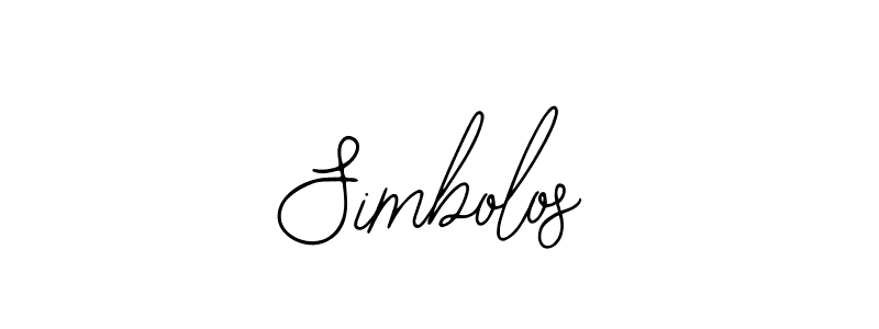 Make a beautiful signature design for name Simbolos. With this signature (Bearetta-2O07w) style, you can create a handwritten signature for free. Simbolos signature style 12 images and pictures png