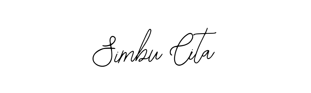 The best way (Bearetta-2O07w) to make a short signature is to pick only two or three words in your name. The name Simbu Cita include a total of six letters. For converting this name. Simbu Cita signature style 12 images and pictures png