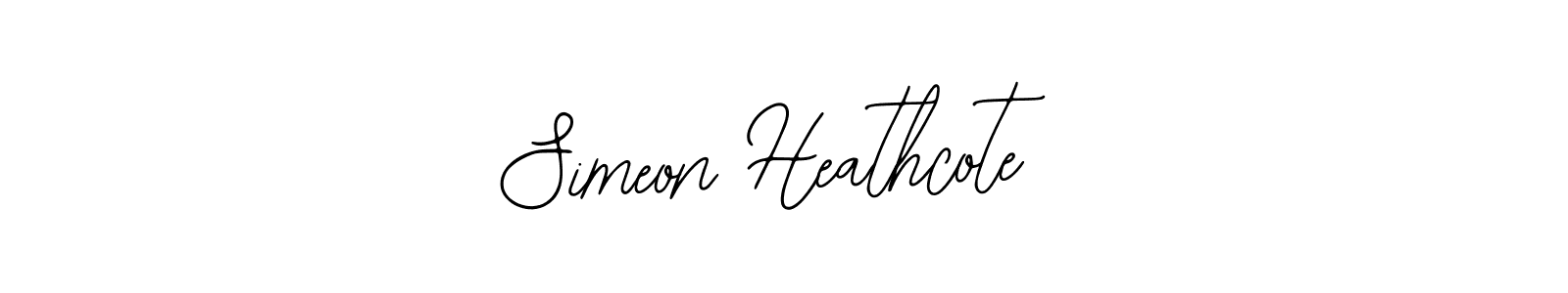 Also You can easily find your signature by using the search form. We will create Simeon Heathcote name handwritten signature images for you free of cost using Bearetta-2O07w sign style. Simeon Heathcote signature style 12 images and pictures png