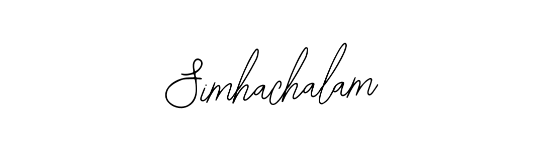 Make a beautiful signature design for name Simhachalam. Use this online signature maker to create a handwritten signature for free. Simhachalam signature style 12 images and pictures png