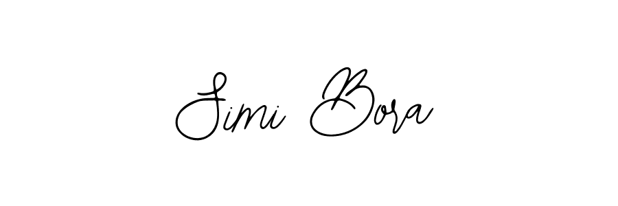 Also You can easily find your signature by using the search form. We will create Simi Bora name handwritten signature images for you free of cost using Bearetta-2O07w sign style. Simi Bora signature style 12 images and pictures png