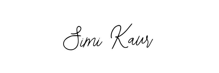 Also we have Simi Kaur name is the best signature style. Create professional handwritten signature collection using Bearetta-2O07w autograph style. Simi Kaur signature style 12 images and pictures png