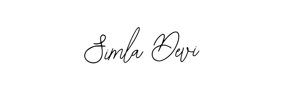 It looks lik you need a new signature style for name Simla Devi. Design unique handwritten (Bearetta-2O07w) signature with our free signature maker in just a few clicks. Simla Devi signature style 12 images and pictures png