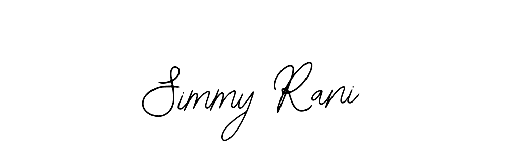 Bearetta-2O07w is a professional signature style that is perfect for those who want to add a touch of class to their signature. It is also a great choice for those who want to make their signature more unique. Get Simmy Rani name to fancy signature for free. Simmy Rani signature style 12 images and pictures png