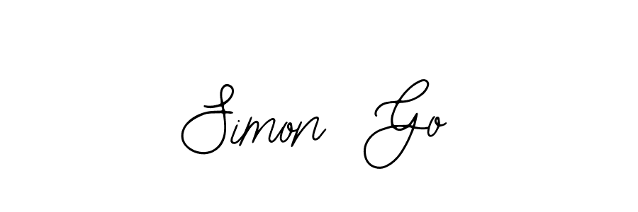 Make a beautiful signature design for name Simon  Go. With this signature (Bearetta-2O07w) style, you can create a handwritten signature for free. Simon  Go signature style 12 images and pictures png