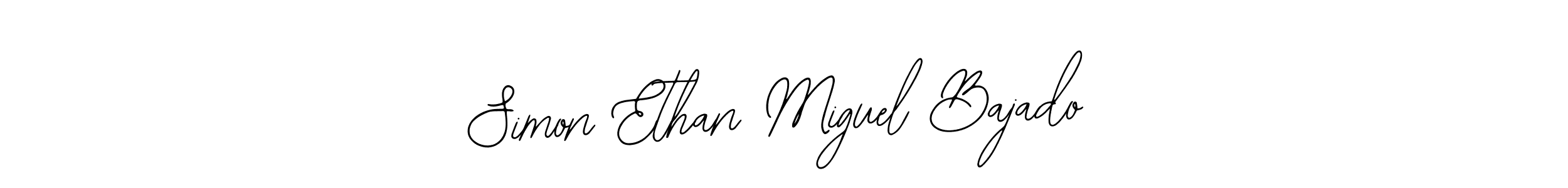 Also we have Simon Ethan Miguel Bajado name is the best signature style. Create professional handwritten signature collection using Bearetta-2O07w autograph style. Simon Ethan Miguel Bajado signature style 12 images and pictures png