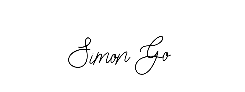 Simon Go stylish signature style. Best Handwritten Sign (Bearetta-2O07w) for my name. Handwritten Signature Collection Ideas for my name Simon Go. Simon Go signature style 12 images and pictures png