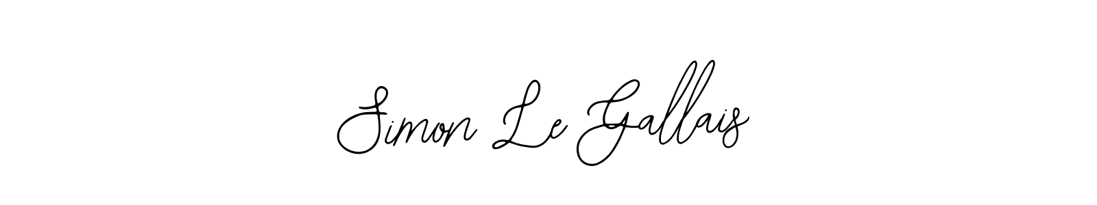 Make a beautiful signature design for name Simon Le Gallais. With this signature (Bearetta-2O07w) style, you can create a handwritten signature for free. Simon Le Gallais signature style 12 images and pictures png