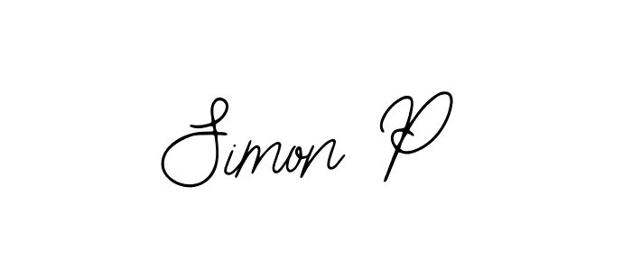 Once you've used our free online signature maker to create your best signature Bearetta-2O07w style, it's time to enjoy all of the benefits that Simon P name signing documents. Simon P signature style 12 images and pictures png