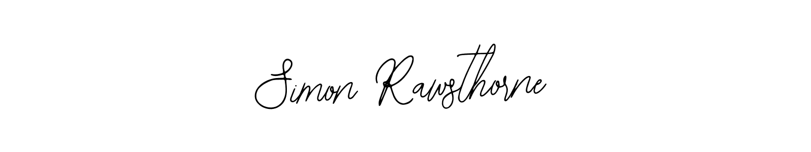 You should practise on your own different ways (Bearetta-2O07w) to write your name (Simon Rawsthorne) in signature. don't let someone else do it for you. Simon Rawsthorne signature style 12 images and pictures png