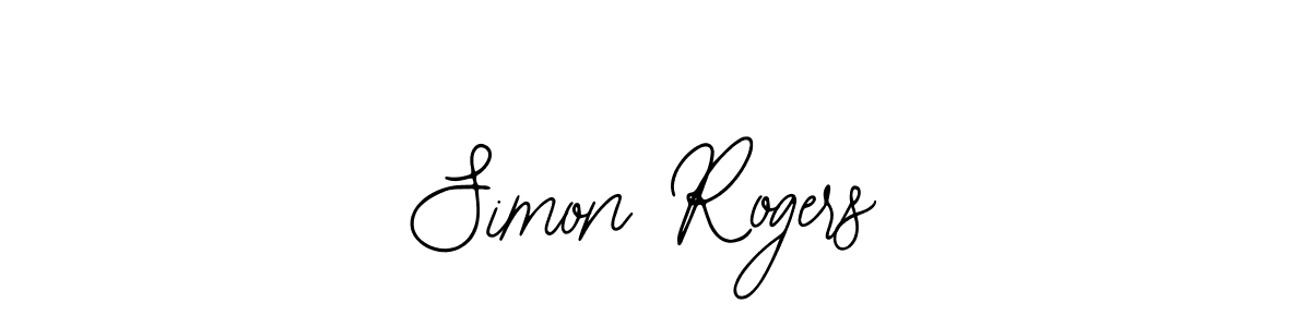 Use a signature maker to create a handwritten signature online. With this signature software, you can design (Bearetta-2O07w) your own signature for name Simon Rogers. Simon Rogers signature style 12 images and pictures png