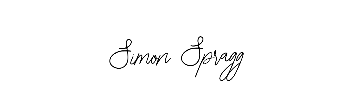 Simon Spragg stylish signature style. Best Handwritten Sign (Bearetta-2O07w) for my name. Handwritten Signature Collection Ideas for my name Simon Spragg. Simon Spragg signature style 12 images and pictures png