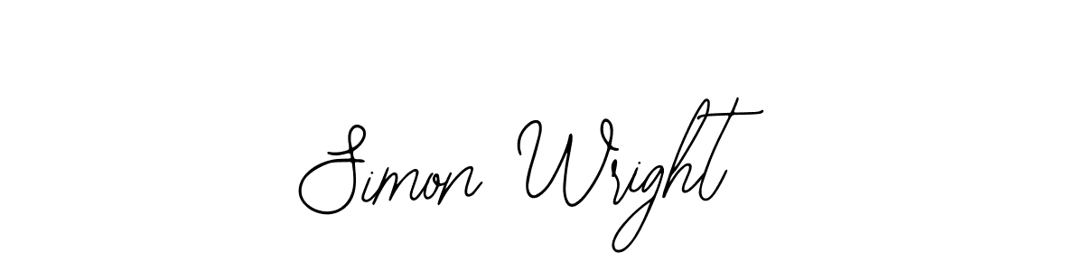 It looks lik you need a new signature style for name Simon Wright. Design unique handwritten (Bearetta-2O07w) signature with our free signature maker in just a few clicks. Simon Wright signature style 12 images and pictures png