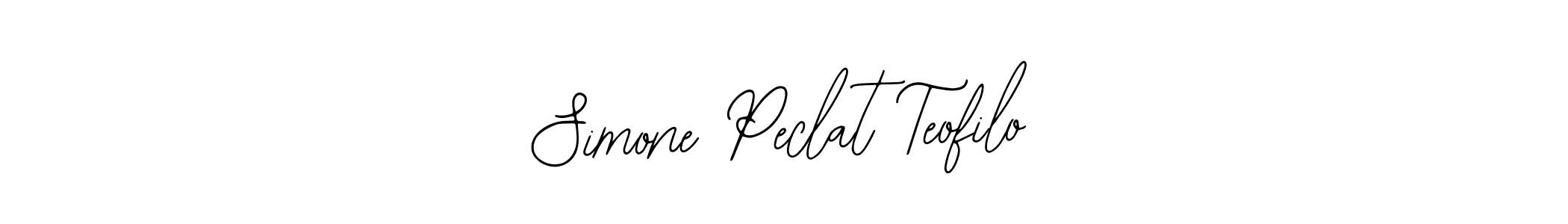 Similarly Bearetta-2O07w is the best handwritten signature design. Signature creator online .You can use it as an online autograph creator for name Simone Peclat Teofilo. Simone Peclat Teofilo signature style 12 images and pictures png