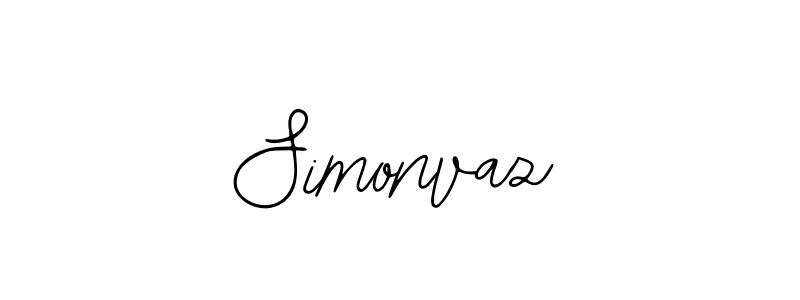 Design your own signature with our free online signature maker. With this signature software, you can create a handwritten (Bearetta-2O07w) signature for name Simonvaz. Simonvaz signature style 12 images and pictures png