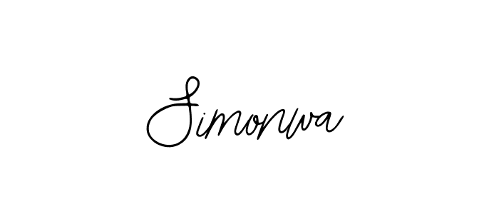 The best way (Bearetta-2O07w) to make a short signature is to pick only two or three words in your name. The name Simonwa include a total of six letters. For converting this name. Simonwa signature style 12 images and pictures png