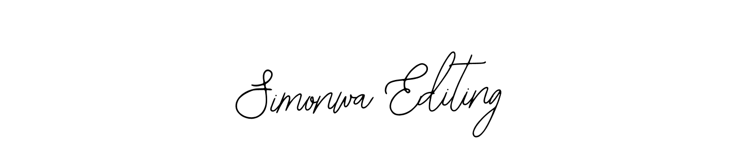 if you are searching for the best signature style for your name Simonwa Editing. so please give up your signature search. here we have designed multiple signature styles  using Bearetta-2O07w. Simonwa Editing signature style 12 images and pictures png