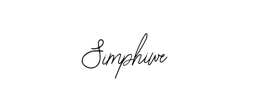 Make a beautiful signature design for name Simphiwe . With this signature (Bearetta-2O07w) style, you can create a handwritten signature for free. Simphiwe  signature style 12 images and pictures png