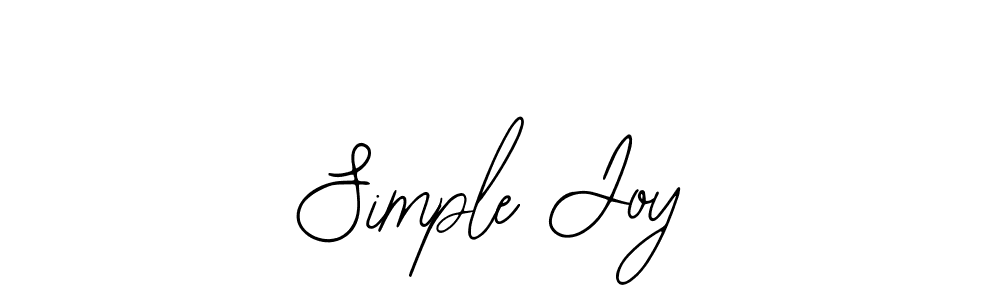 It looks lik you need a new signature style for name Simple Joy. Design unique handwritten (Bearetta-2O07w) signature with our free signature maker in just a few clicks. Simple Joy signature style 12 images and pictures png