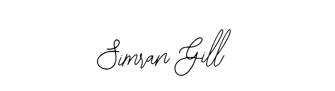 Also we have Simran Gill name is the best signature style. Create professional handwritten signature collection using Bearetta-2O07w autograph style. Simran Gill signature style 12 images and pictures png