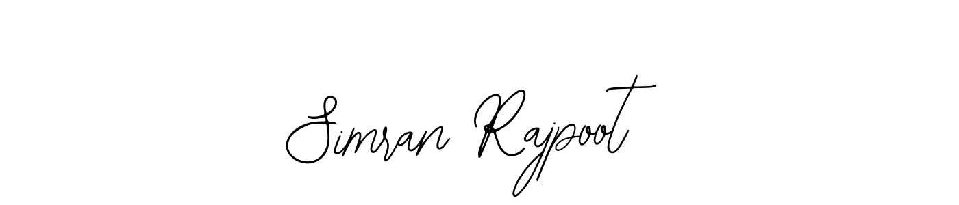 Simran Rajpoot stylish signature style. Best Handwritten Sign (Bearetta-2O07w) for my name. Handwritten Signature Collection Ideas for my name Simran Rajpoot. Simran Rajpoot signature style 12 images and pictures png