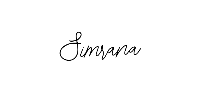 Make a beautiful signature design for name Simrana. Use this online signature maker to create a handwritten signature for free. Simrana signature style 12 images and pictures png