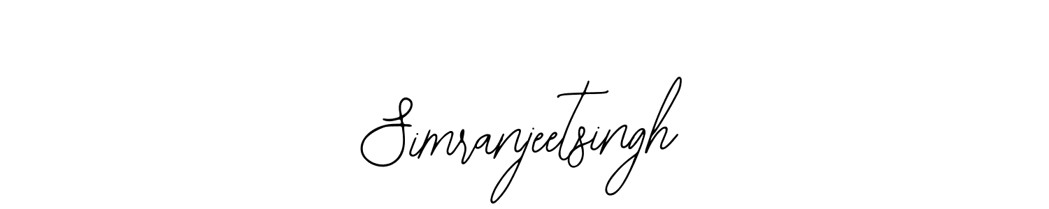 Bearetta-2O07w is a professional signature style that is perfect for those who want to add a touch of class to their signature. It is also a great choice for those who want to make their signature more unique. Get Simranjeetsingh name to fancy signature for free. Simranjeetsingh signature style 12 images and pictures png