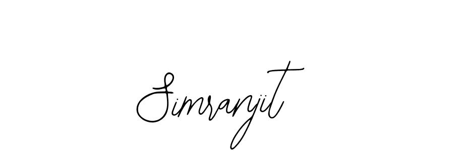 Also we have Simranjit name is the best signature style. Create professional handwritten signature collection using Bearetta-2O07w autograph style. Simranjit signature style 12 images and pictures png