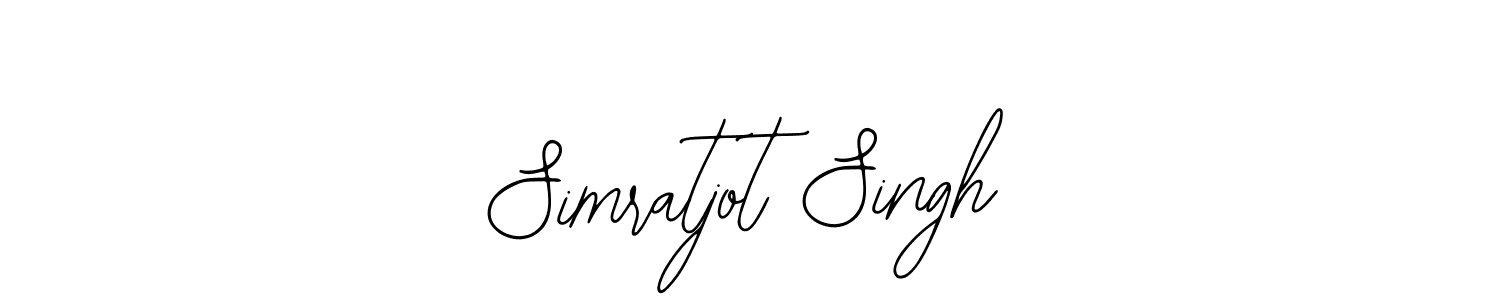 Create a beautiful signature design for name Simratjot Singh. With this signature (Bearetta-2O07w) fonts, you can make a handwritten signature for free. Simratjot Singh signature style 12 images and pictures png