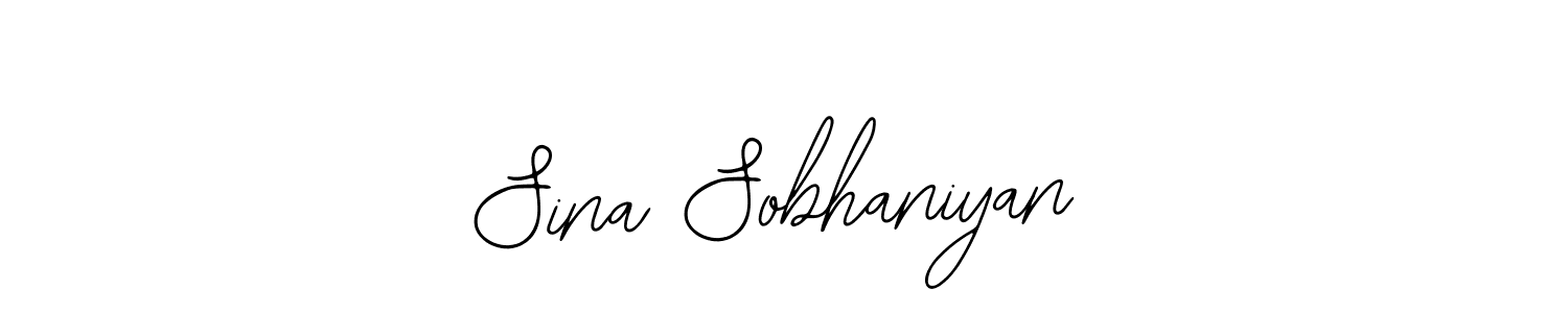 It looks lik you need a new signature style for name Sina Sobhaniyan. Design unique handwritten (Bearetta-2O07w) signature with our free signature maker in just a few clicks. Sina Sobhaniyan signature style 12 images and pictures png