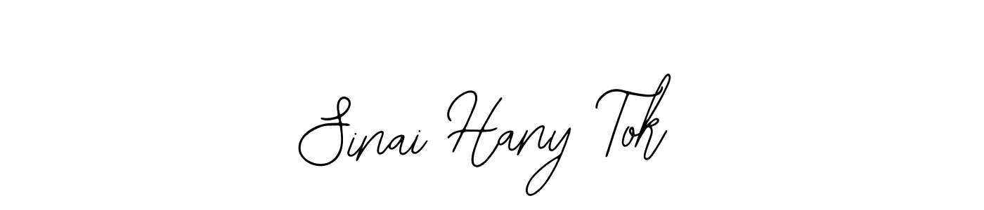 Also You can easily find your signature by using the search form. We will create Sinai Hany Tok name handwritten signature images for you free of cost using Bearetta-2O07w sign style. Sinai Hany Tok signature style 12 images and pictures png