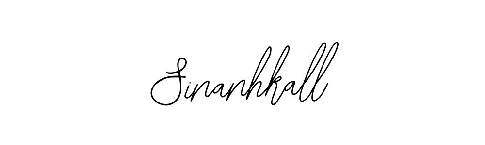Design your own signature with our free online signature maker. With this signature software, you can create a handwritten (Bearetta-2O07w) signature for name Sinanhkall. Sinanhkall signature style 12 images and pictures png