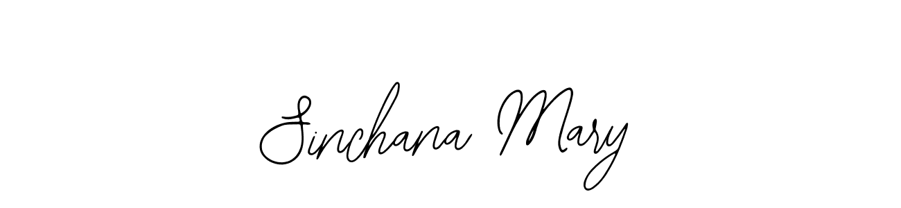 Also we have Sinchana Mary name is the best signature style. Create professional handwritten signature collection using Bearetta-2O07w autograph style. Sinchana Mary signature style 12 images and pictures png