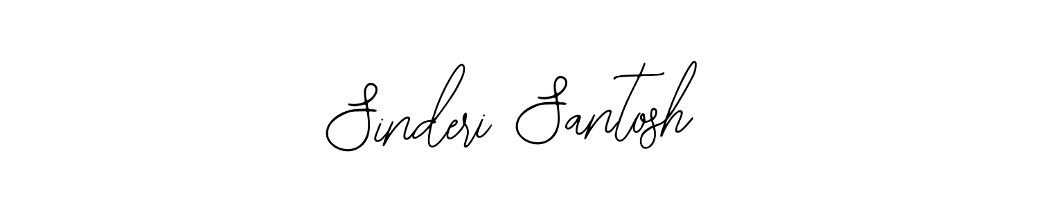 It looks lik you need a new signature style for name Sinderi Santosh. Design unique handwritten (Bearetta-2O07w) signature with our free signature maker in just a few clicks. Sinderi Santosh signature style 12 images and pictures png
