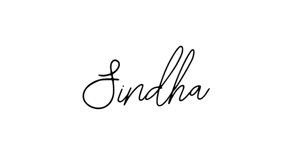 How to make Sindha name signature. Use Bearetta-2O07w style for creating short signs online. This is the latest handwritten sign. Sindha signature style 12 images and pictures png