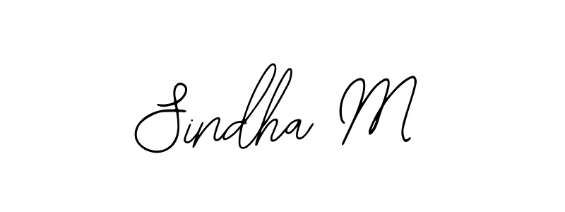 Bearetta-2O07w is a professional signature style that is perfect for those who want to add a touch of class to their signature. It is also a great choice for those who want to make their signature more unique. Get Sindha M name to fancy signature for free. Sindha M signature style 12 images and pictures png