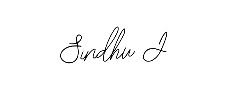 Sindhu J stylish signature style. Best Handwritten Sign (Bearetta-2O07w) for my name. Handwritten Signature Collection Ideas for my name Sindhu J. Sindhu J signature style 12 images and pictures png