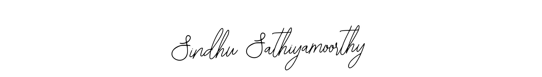 Use a signature maker to create a handwritten signature online. With this signature software, you can design (Bearetta-2O07w) your own signature for name Sindhu Sathiyamoorthy. Sindhu Sathiyamoorthy signature style 12 images and pictures png