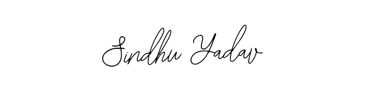 Design your own signature with our free online signature maker. With this signature software, you can create a handwritten (Bearetta-2O07w) signature for name Sindhu Yadav. Sindhu Yadav signature style 12 images and pictures png