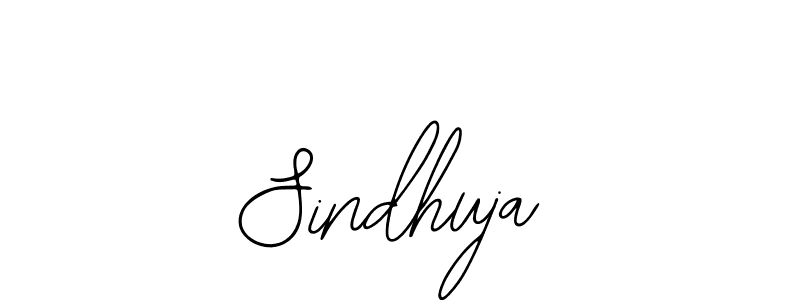 You should practise on your own different ways (Bearetta-2O07w) to write your name (Sindhuja) in signature. don't let someone else do it for you. Sindhuja signature style 12 images and pictures png